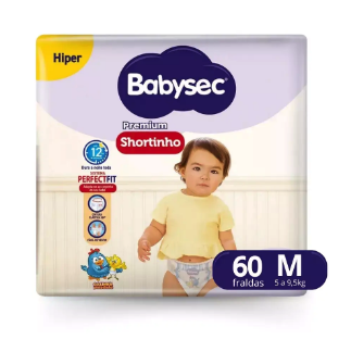 FRD BABYSEC SHORT PREM HIPER M C/60