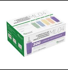 LANCETA SEGURANCA ML04 30G 0.31 X 1.4MM CX/100UN QTD. 11.00 UN