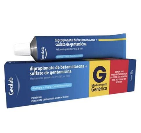 BETAMETASONA+GENTAMICINA CR 30 G
