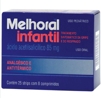 MELHORAL INF 85MG 8CP