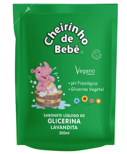 CHEIRINHO DE BEBE SB LIQ GLIC LAVANDITA RF 200ML